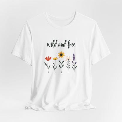 Wild and Free Floral Tee