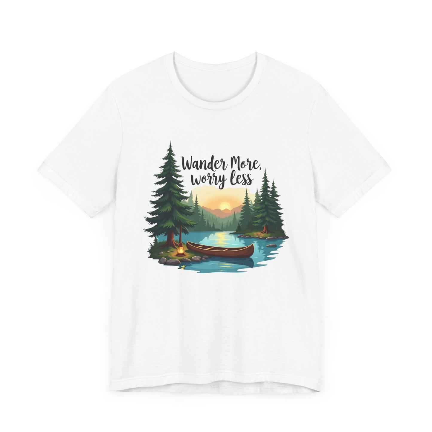 Wander More, Worry Less Tee