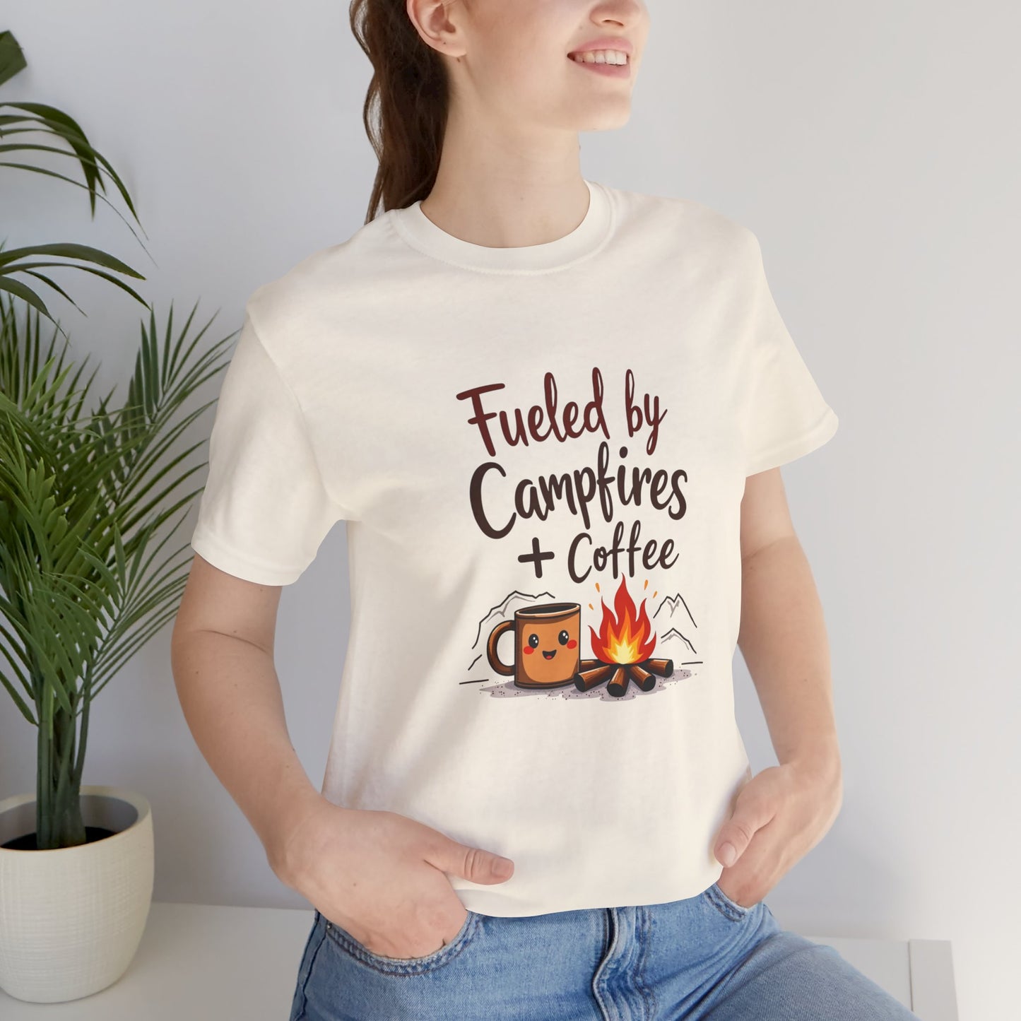 Fueled by Campfires + Coffee Tee