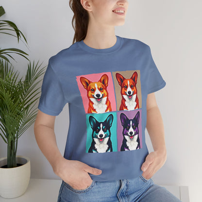 Cute Corgi Pop Art Tee