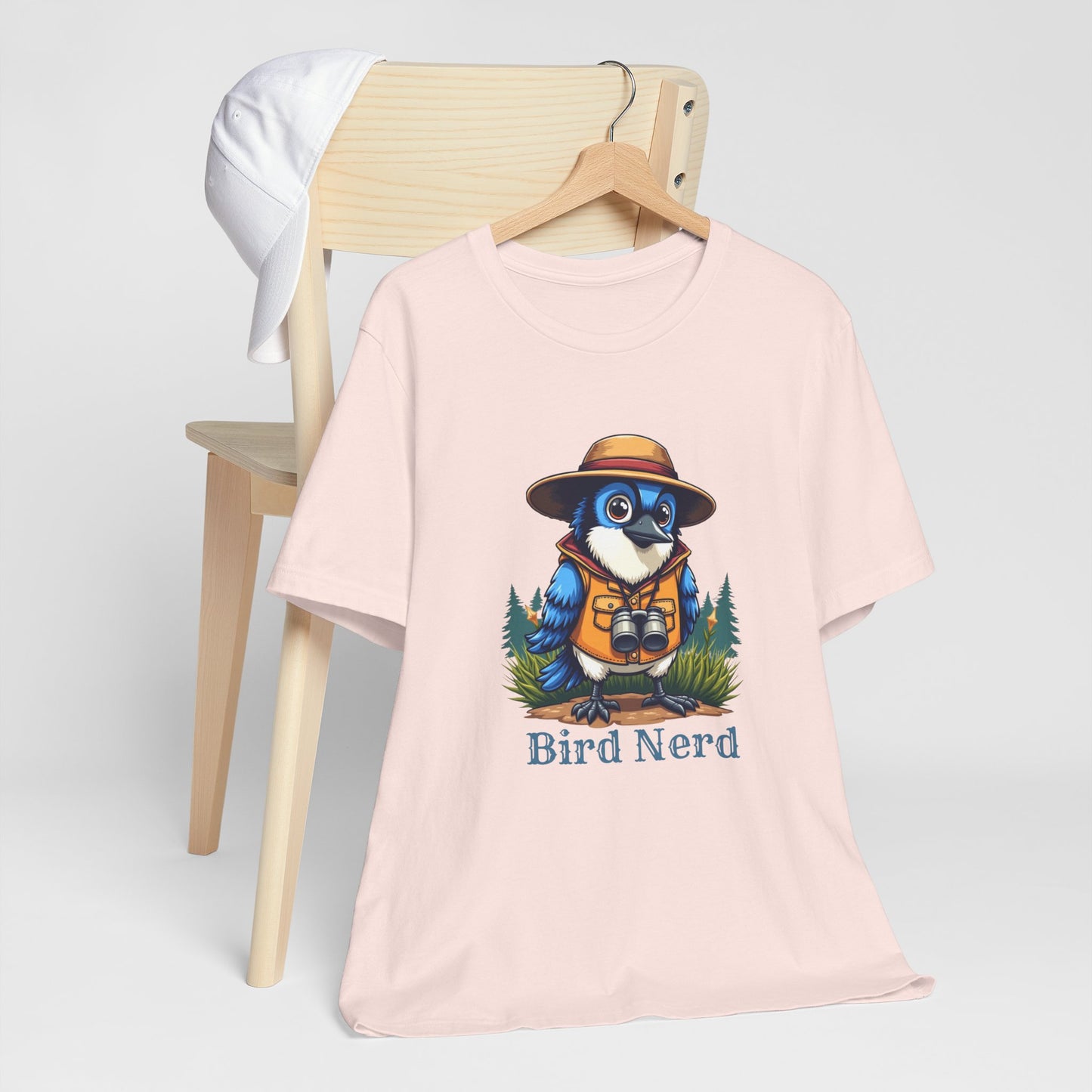 Bird Nerd Blue Jay Tee