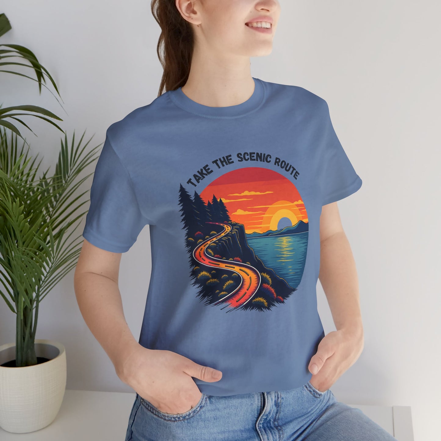 Take the Scenic Route Tee