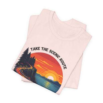 Take the Scenic Route Tee