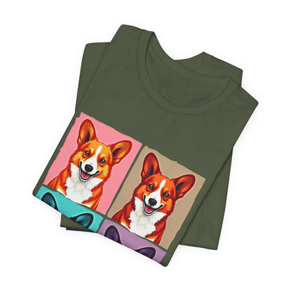 Cute Corgi Pop Art Tee