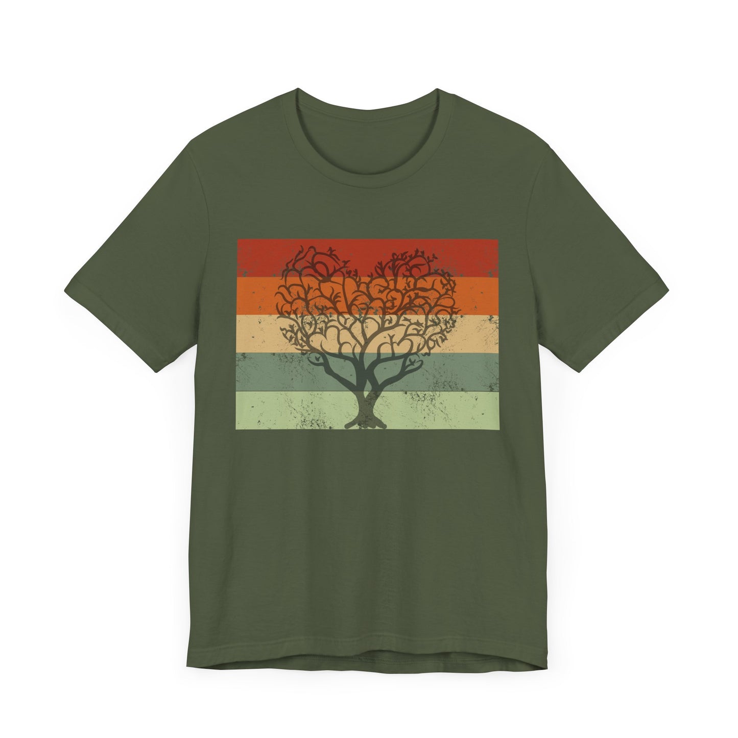 Heart Tree Retro Tee