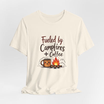 Fueled by Campfires + Coffee Tee