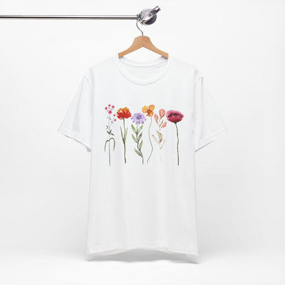 Tall Flowers Art Tee