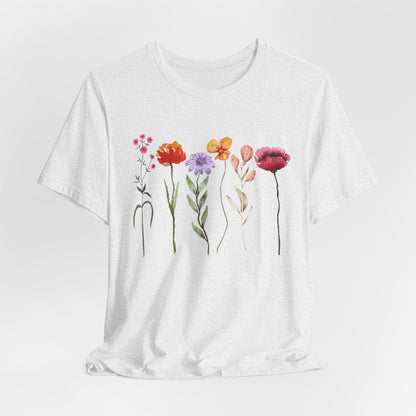 Tall Flowers Art Tee