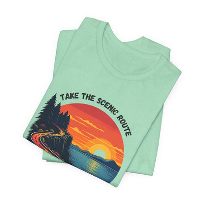 Take the Scenic Route Tee