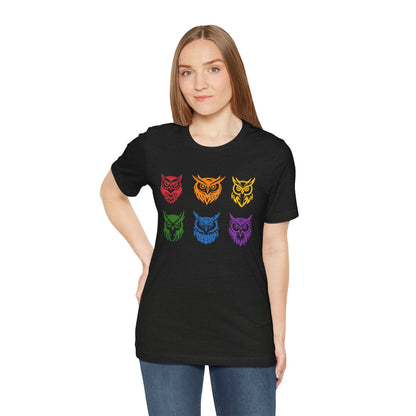 Rainbow Owls Tee