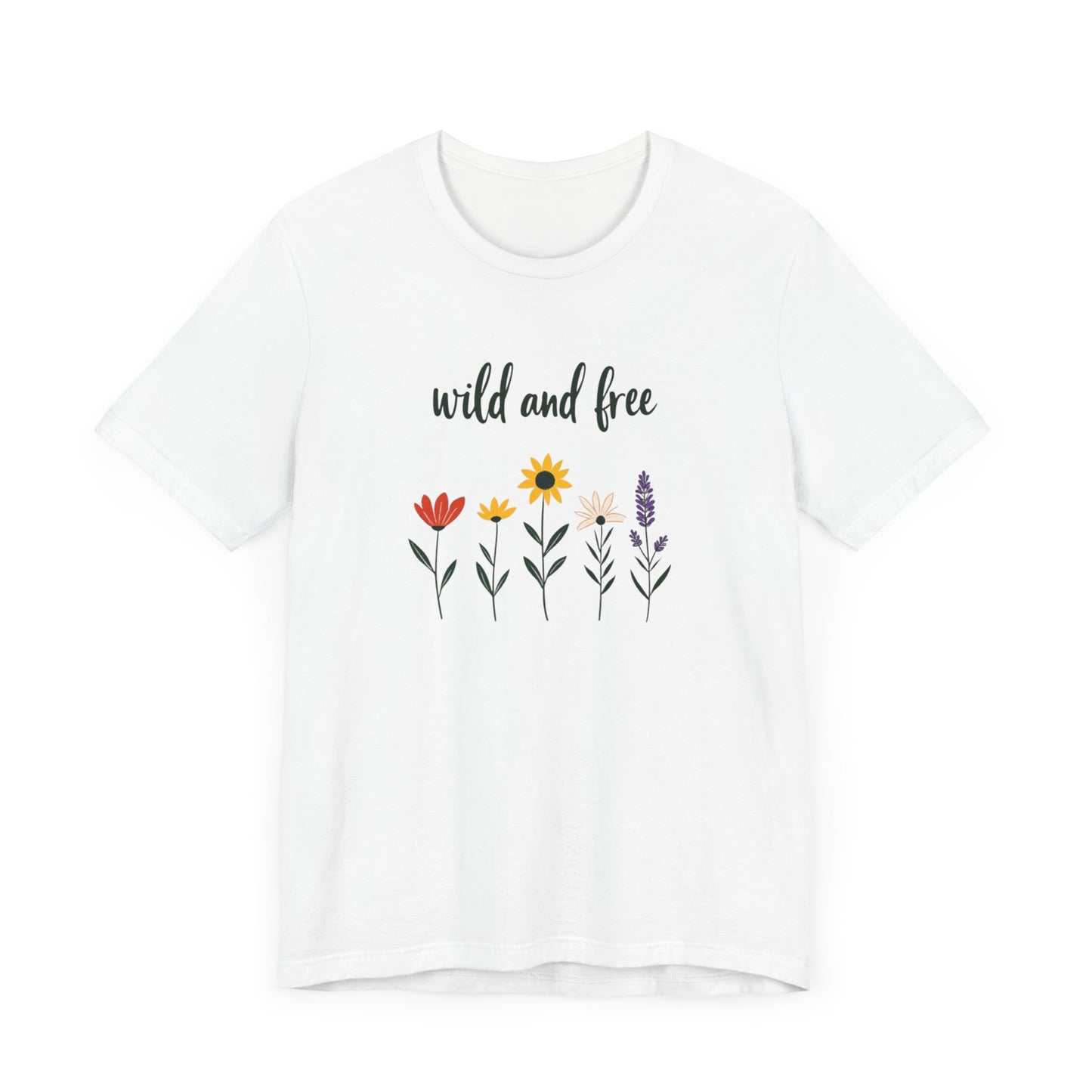 Wild and Free Floral Tee