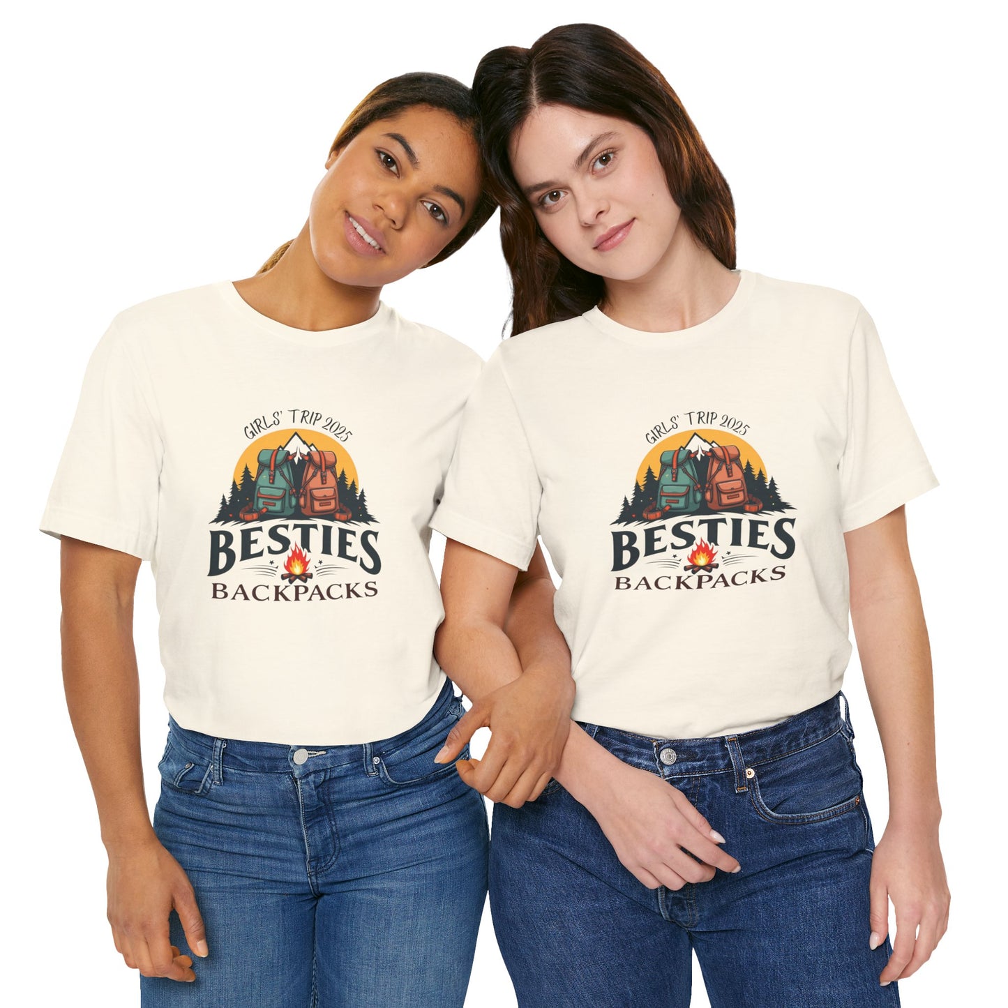 Besties Backpacking Trip 2025 Tee