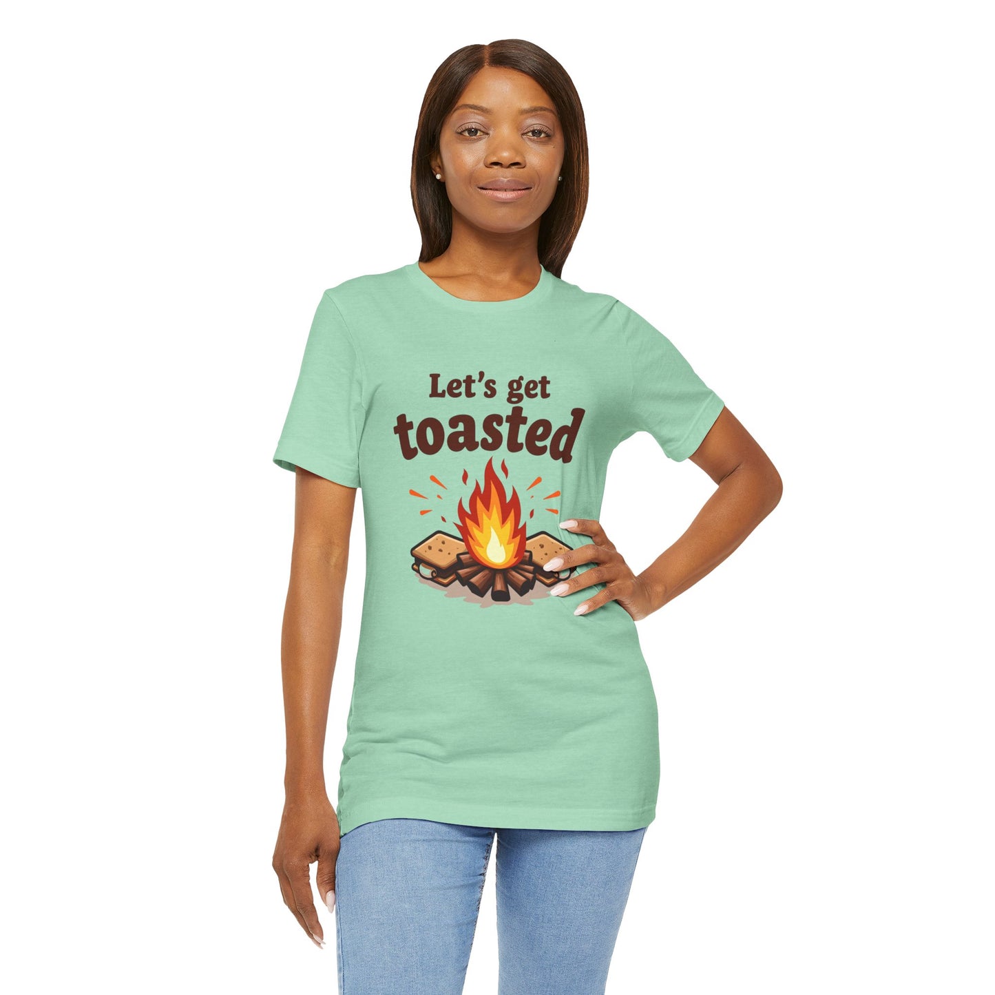 Let's Get Toasted Campfire Tee