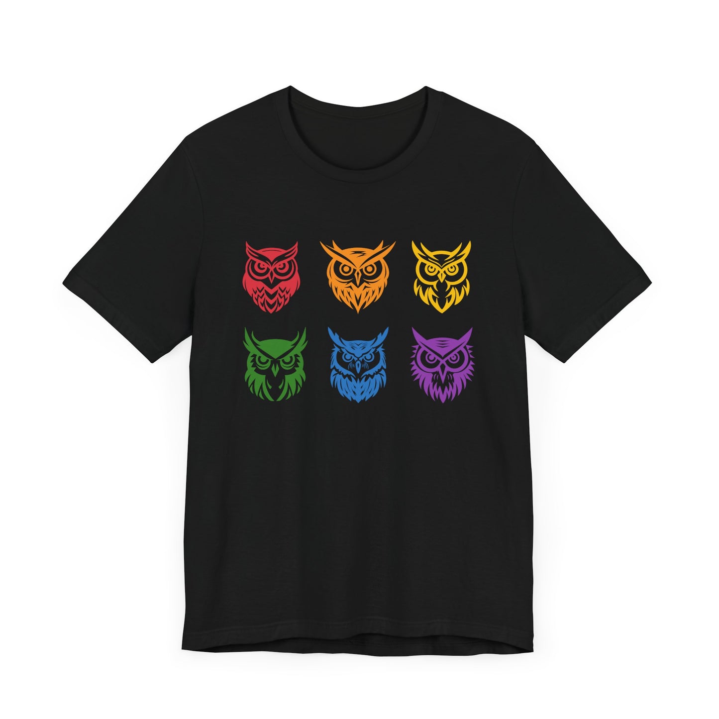 Rainbow Owls Tee