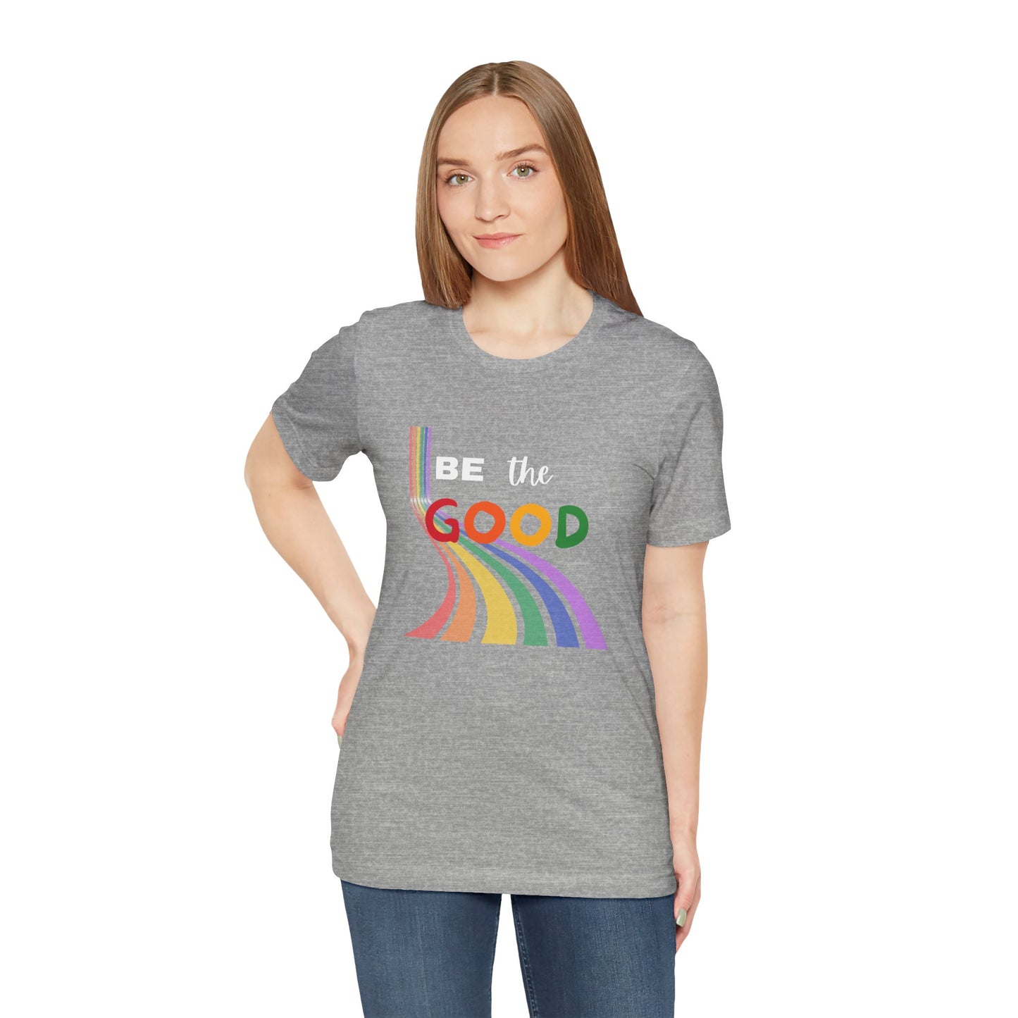 Be the Good Rainbow Graphic Tee