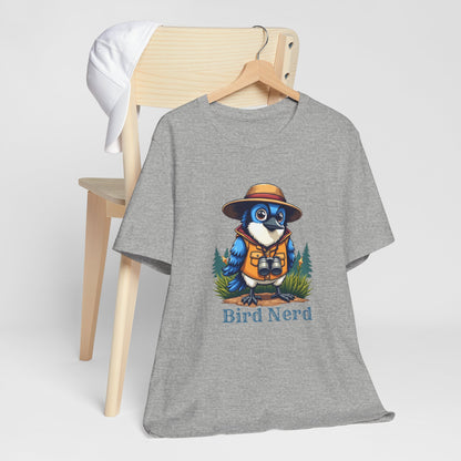 Bird Nerd Blue Jay Tee