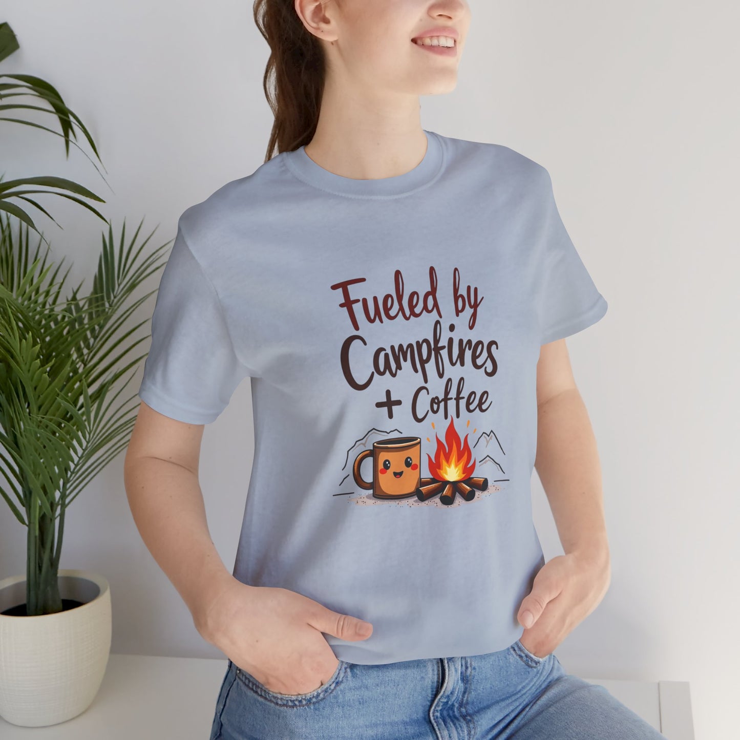 Fueled by Campfires + Coffee Tee