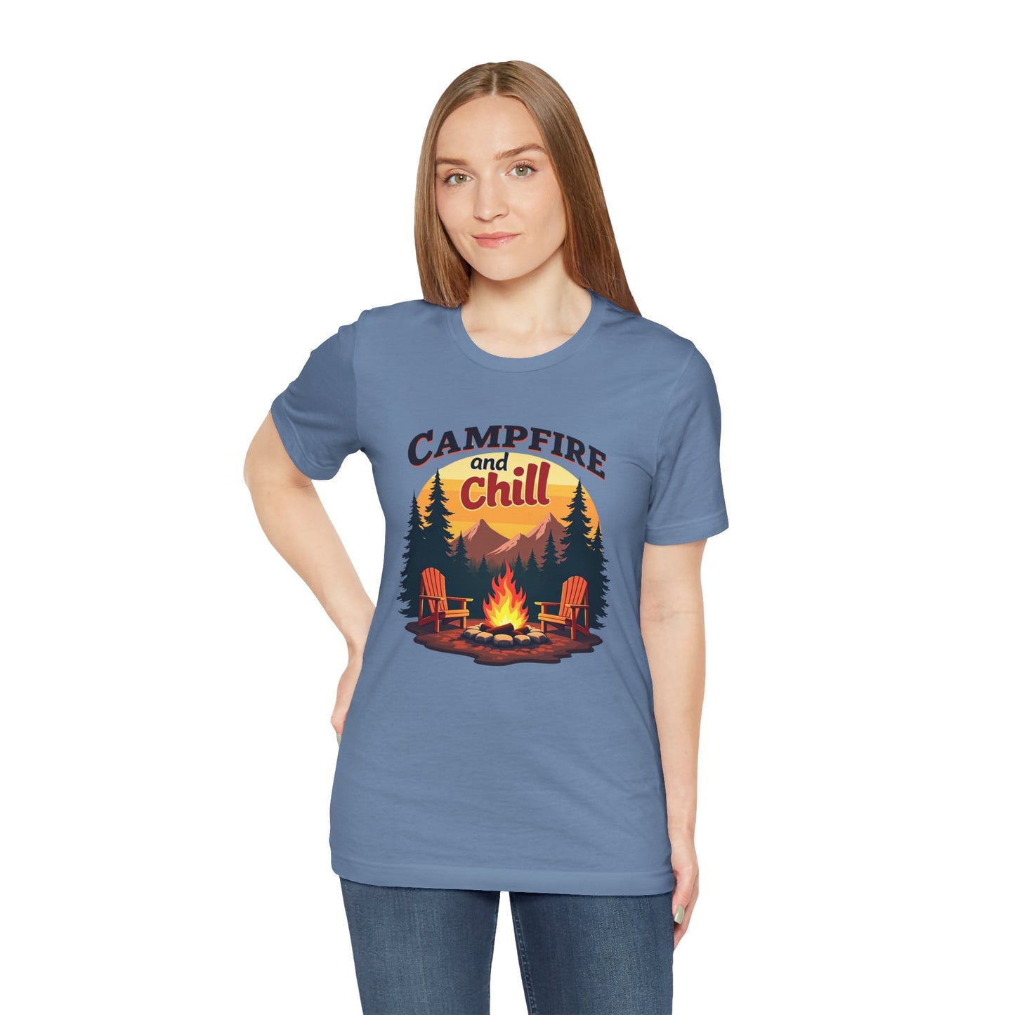 Campfire and Chill Tee