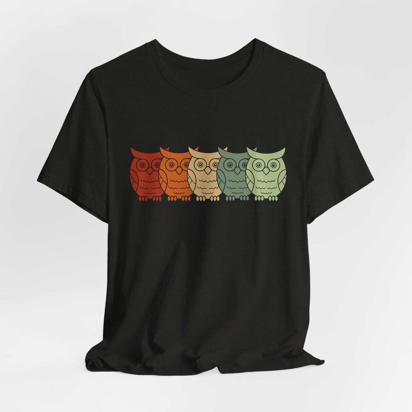 Owls on Parade Rainbow Owls Tee