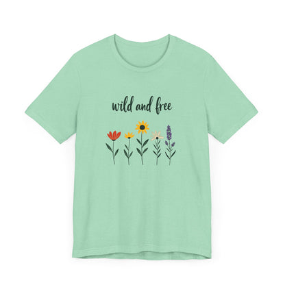 Wild and Free Floral T-Shirt