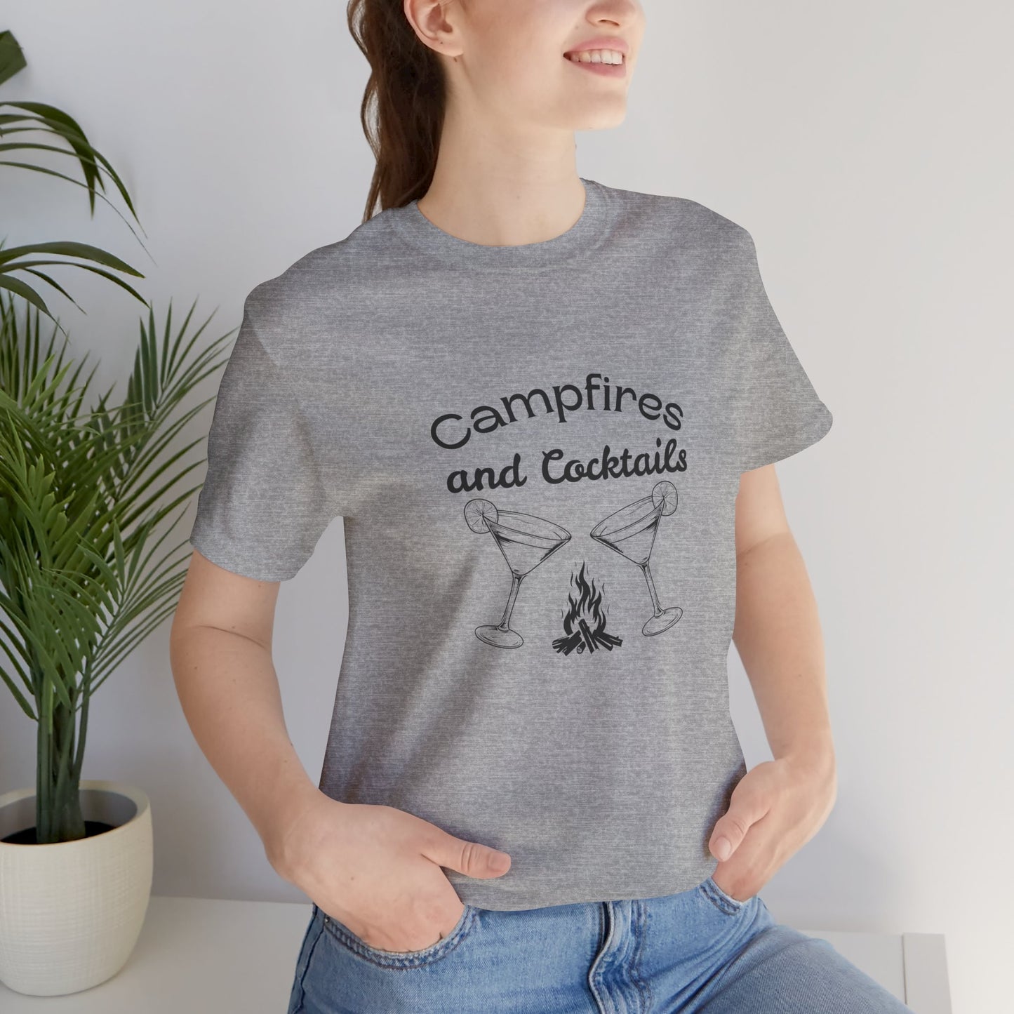 Campfires and Cocktails Tee