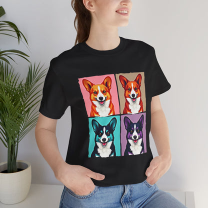 Cute Corgi Pop Art Tee