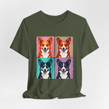 Cute Corgi Pop Art Tee