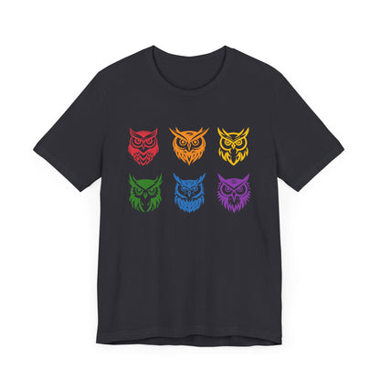 Rainbow Owls Tee