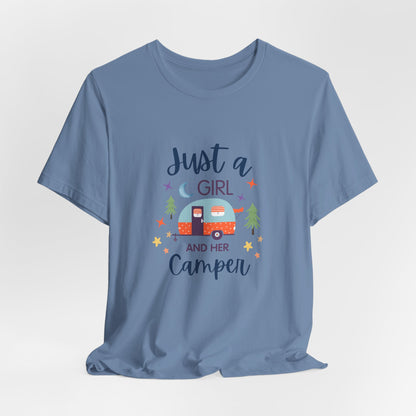 Just a Girl and Her Camper Tee