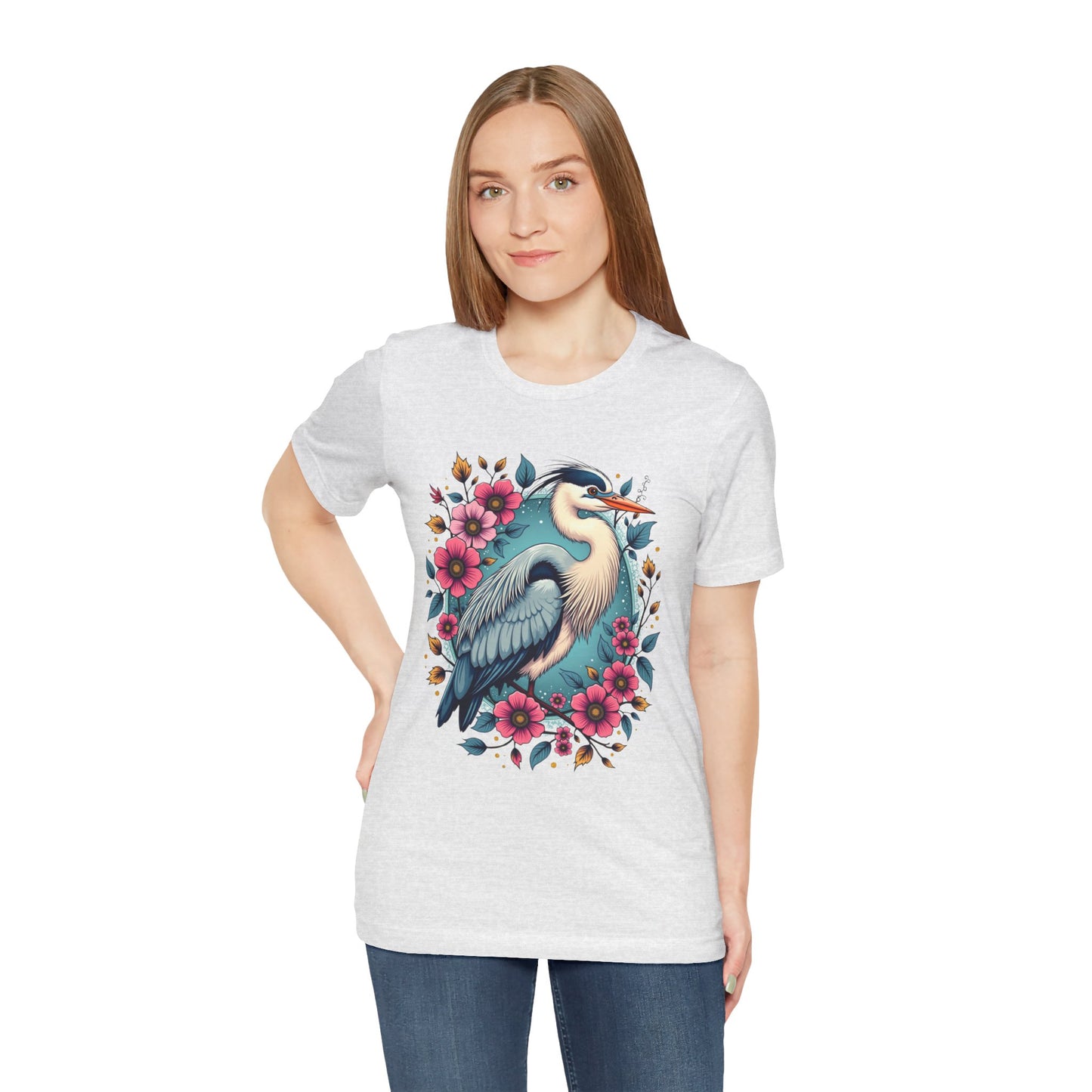 Heron Floral T-Shirt