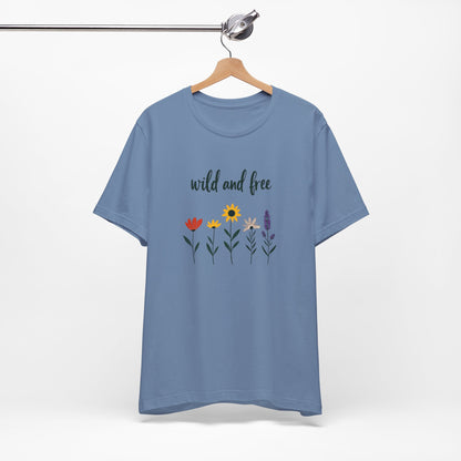 Wild and Free Floral T-Shirt