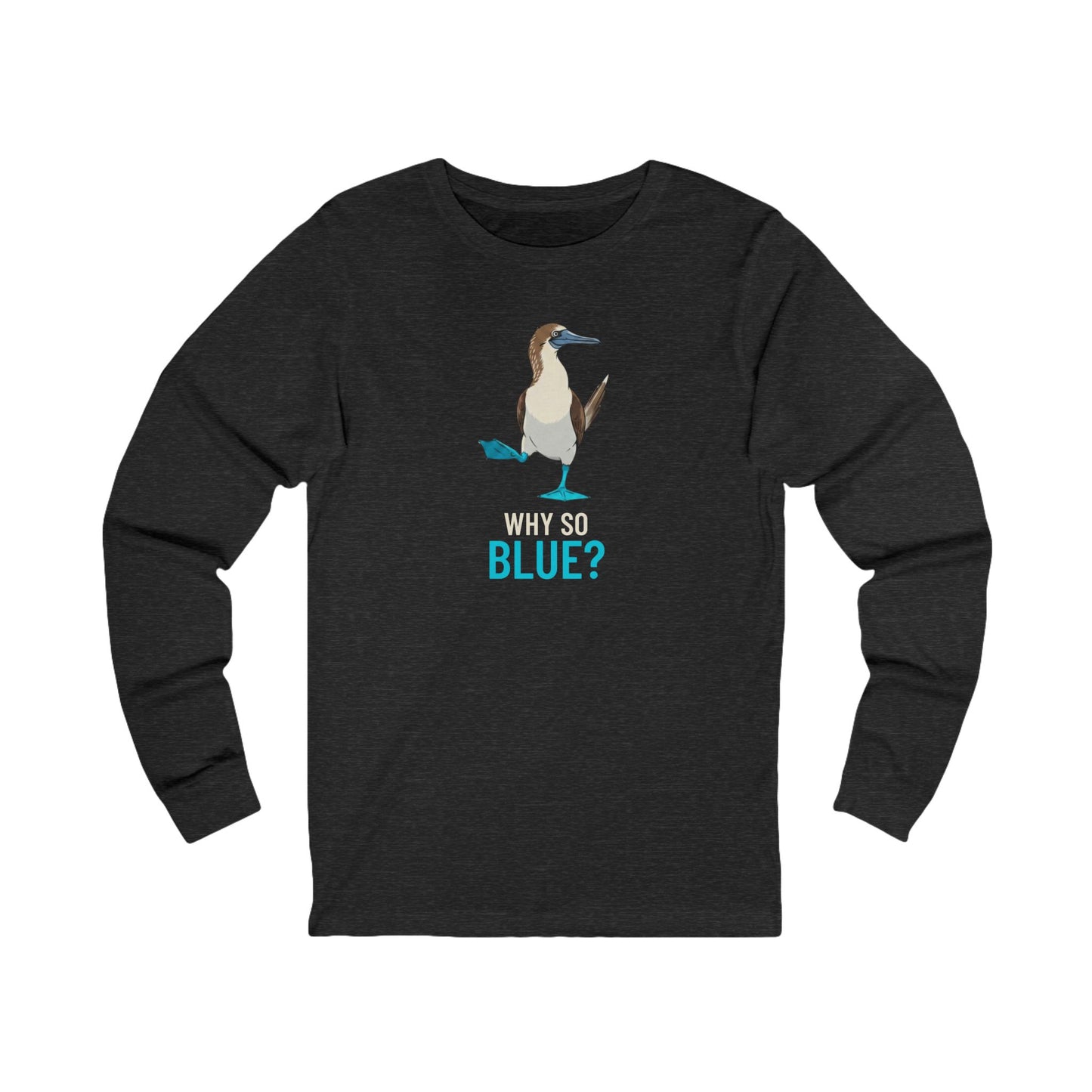 Blue-Footed Booby Long Sleeve Tee (XS)