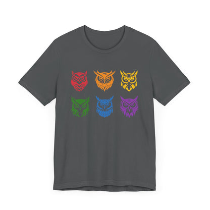 Rainbow Owls Tee