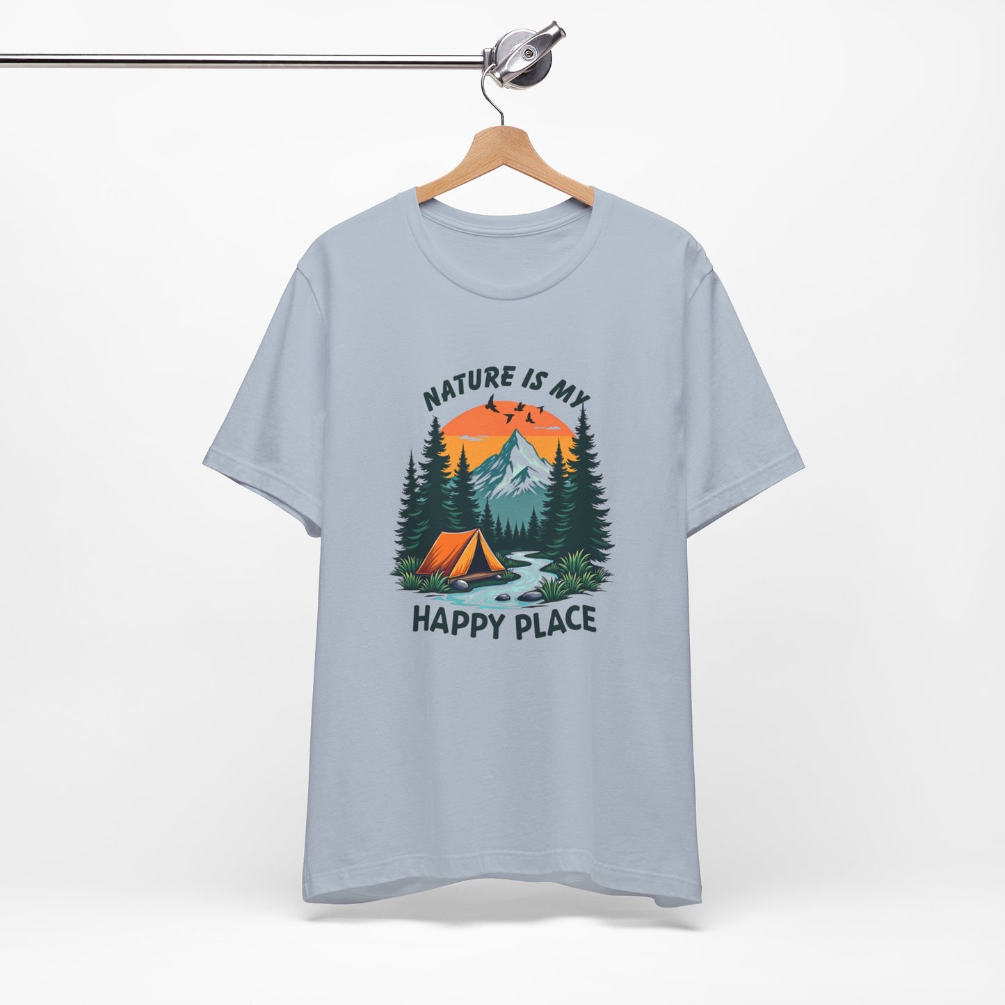 Nature Is My Happy Place Unisex Tee