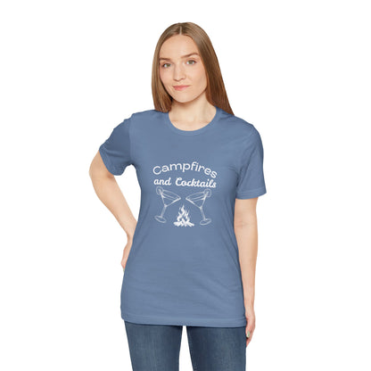 Campfires and Cocktails Tee