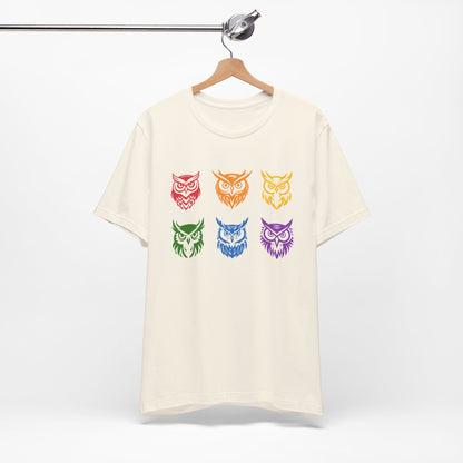 Rainbow Owls Tee