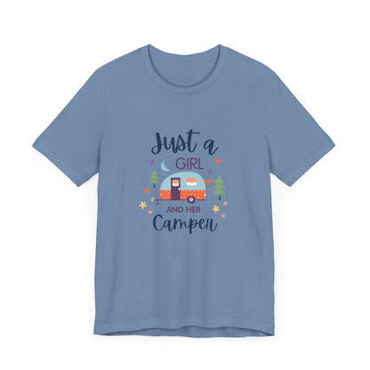 Just a Girl and Her Camper Tee