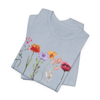 Tall Flowers Art Tee