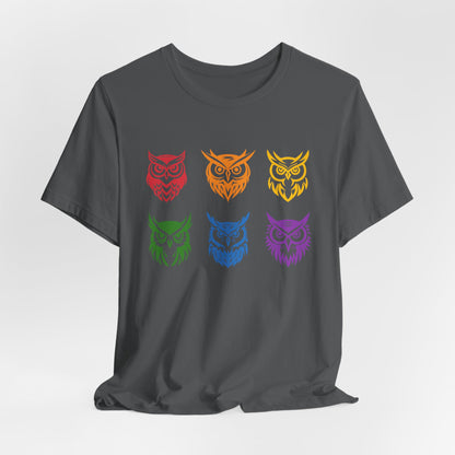 Rainbow Owls Tee