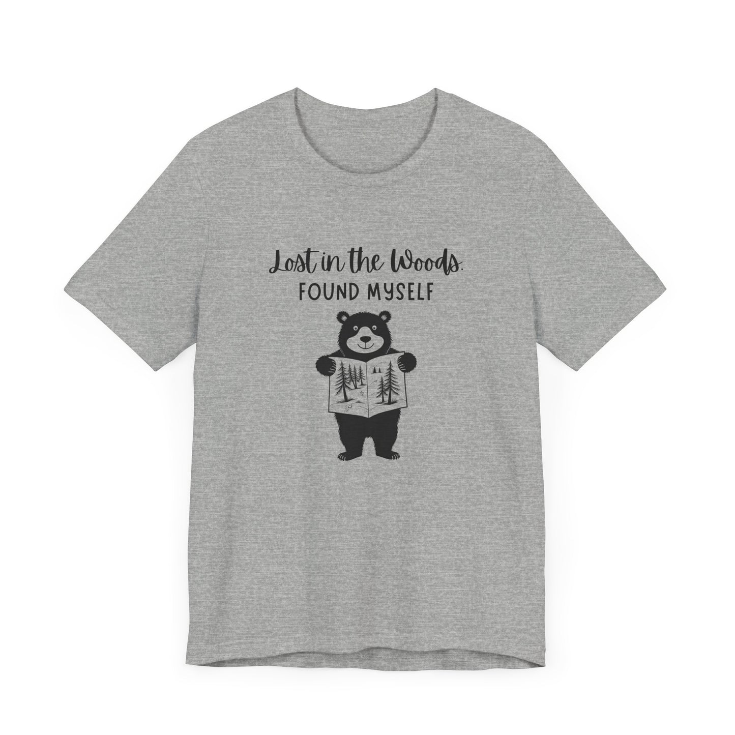 Lost in the Woods Found Myself Bear Tee