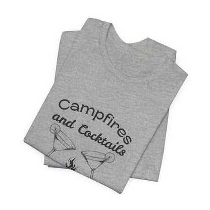 Campfires and Cocktails Tee