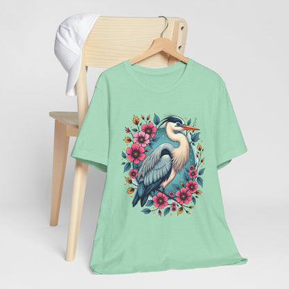 Heron Floral T-Shirt