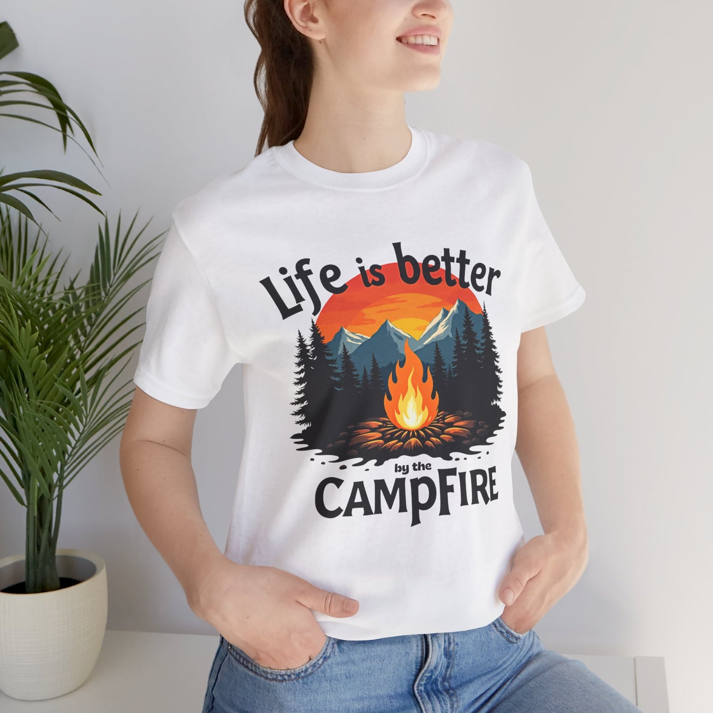 Life is Better by the Campfire Tee