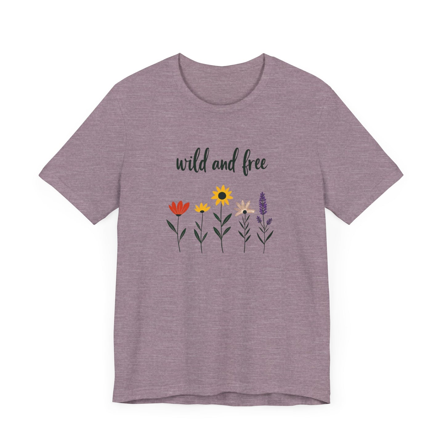 Wild and Free Floral Tee