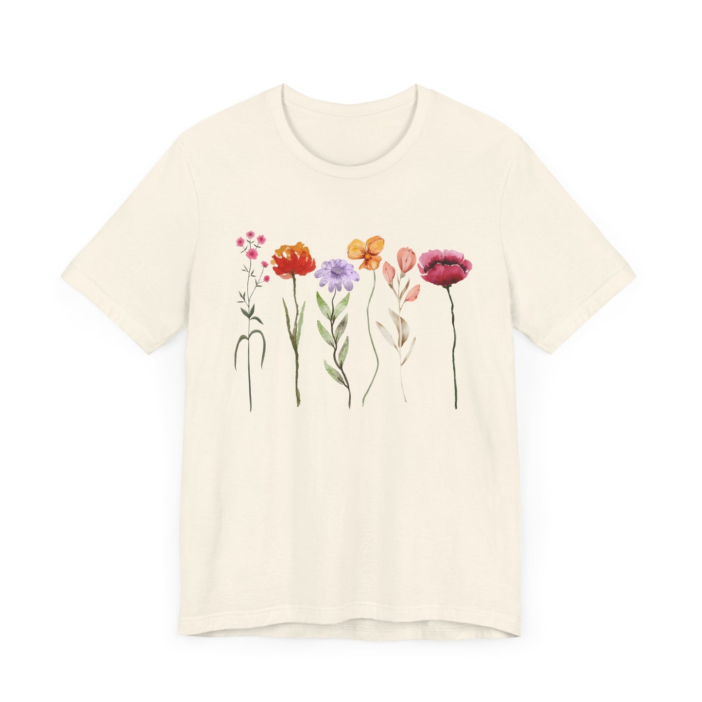 Tall Flowers Art Tee