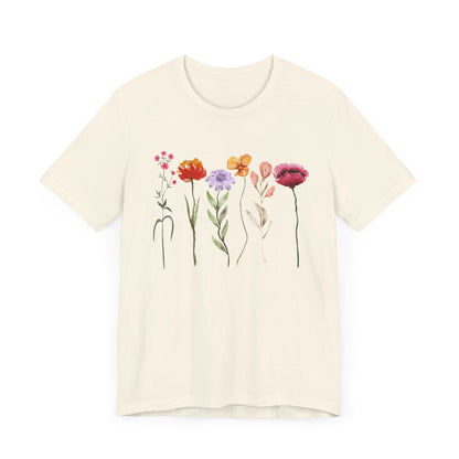 Tall Flowers Art Tee