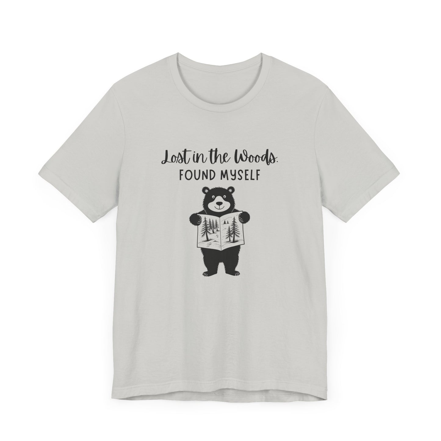 Lost in the Woods Found Myself Bear Tee