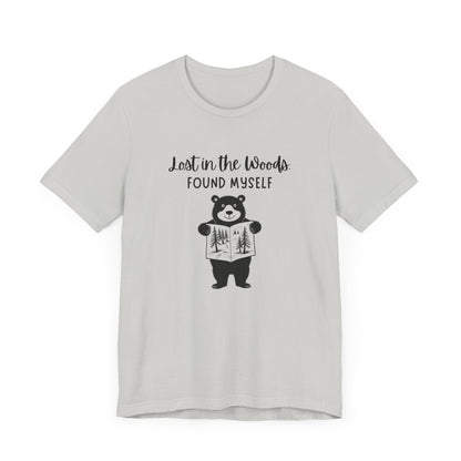 Lost in the Woods Found Myself Bear Tee