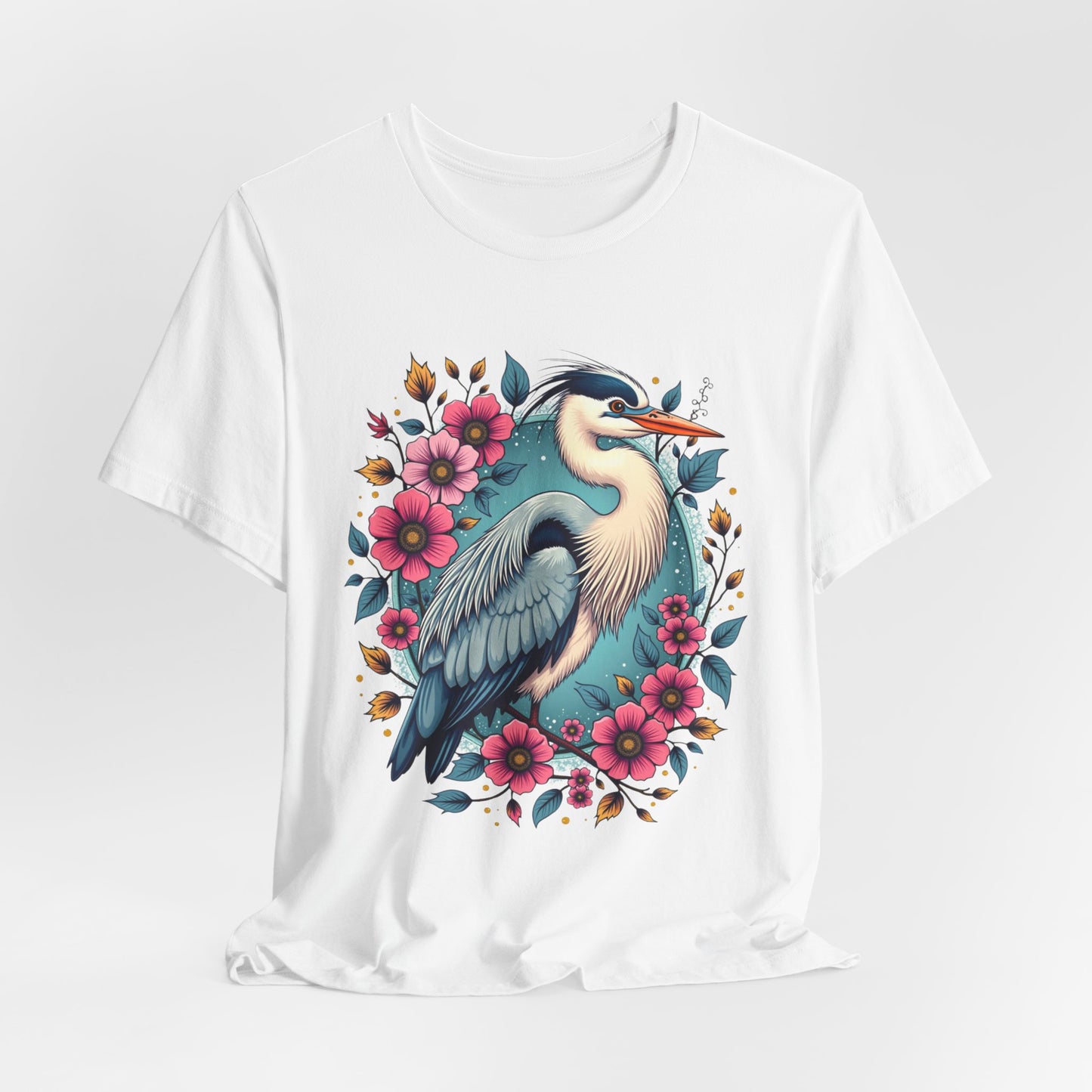 Heron Floral T-Shirt