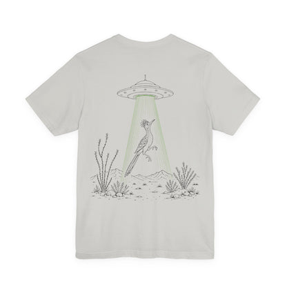 Roadrunner and UFO Back Design Tee